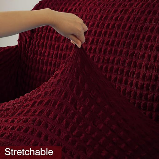 Bubble Sofa Cover- Maroon