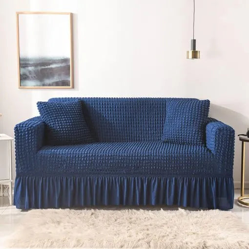 Bubble Sofa Cover- Blue