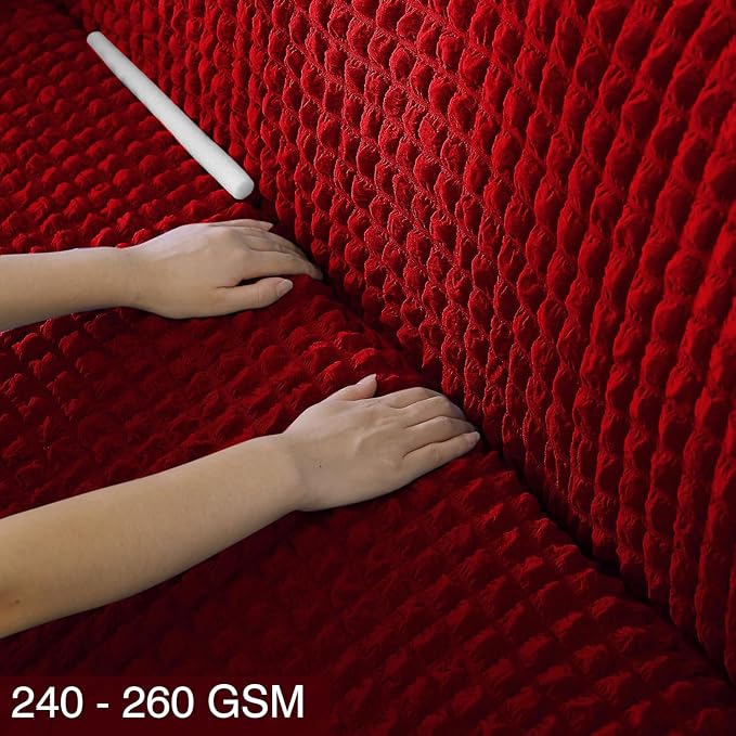 Bubble Sofa Cover- Maroon