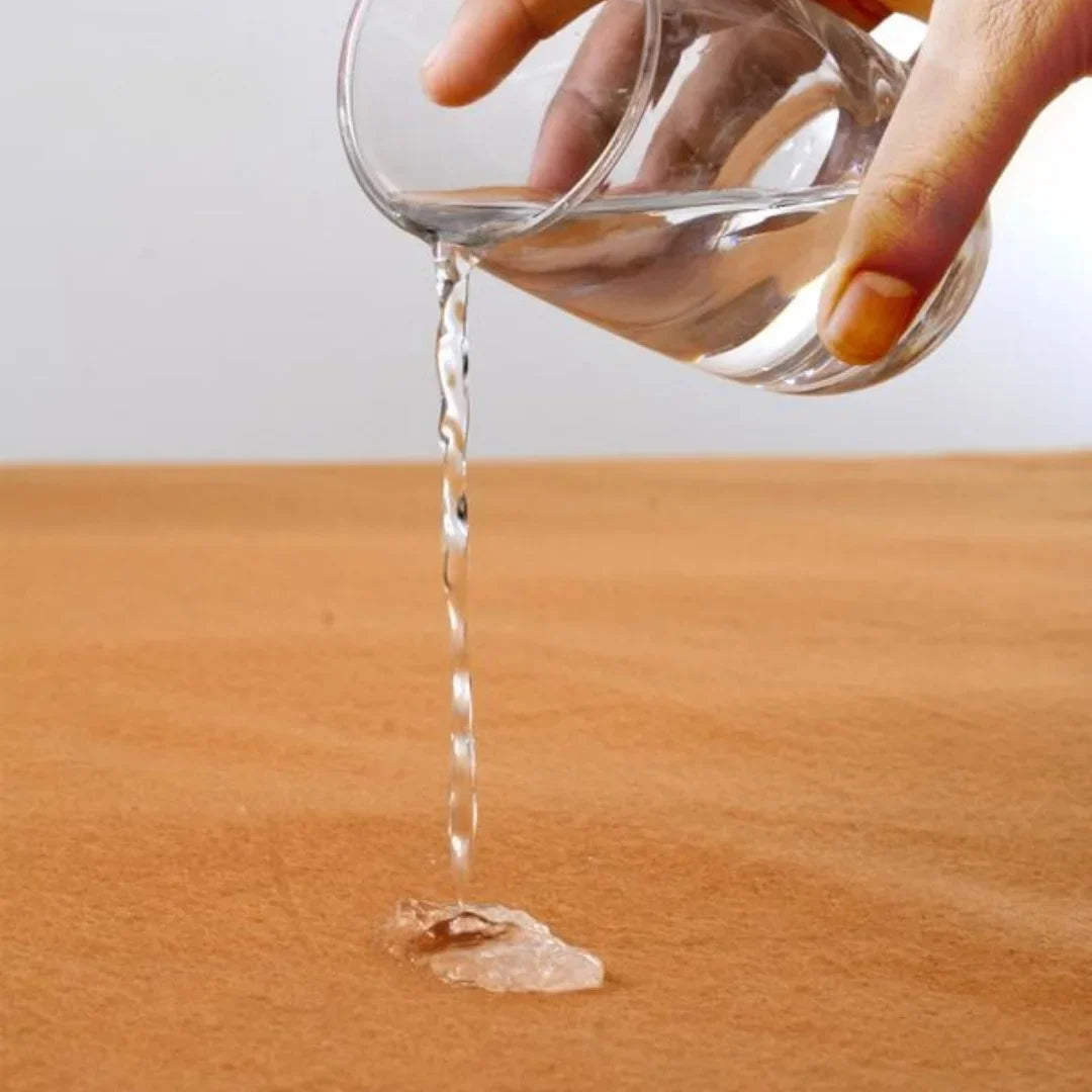 Terry Waterproof Mattress Protector- Beige