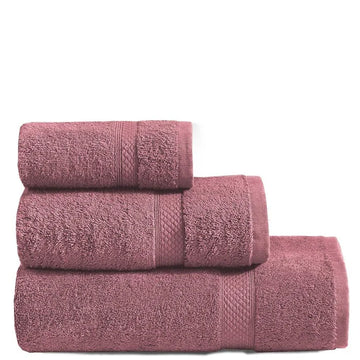 3 PCs Towel Pack-Rose