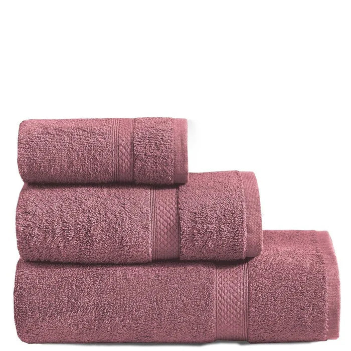 3 PCs Towel Pack-Rose