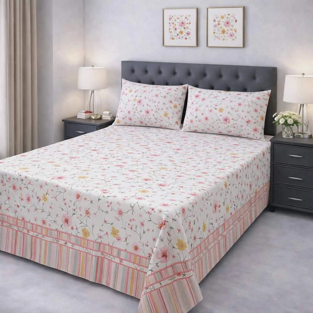Pink Petal Bedsheet