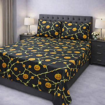 Halloween Pumpkin Bedsheet