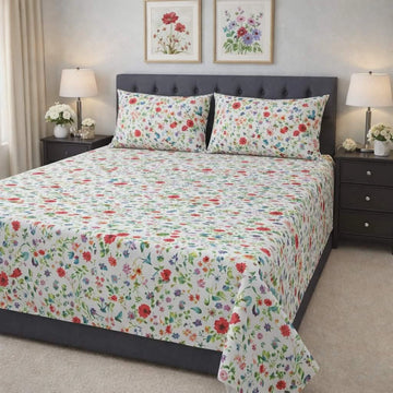 PETALS & POPPIES BEDSHEET