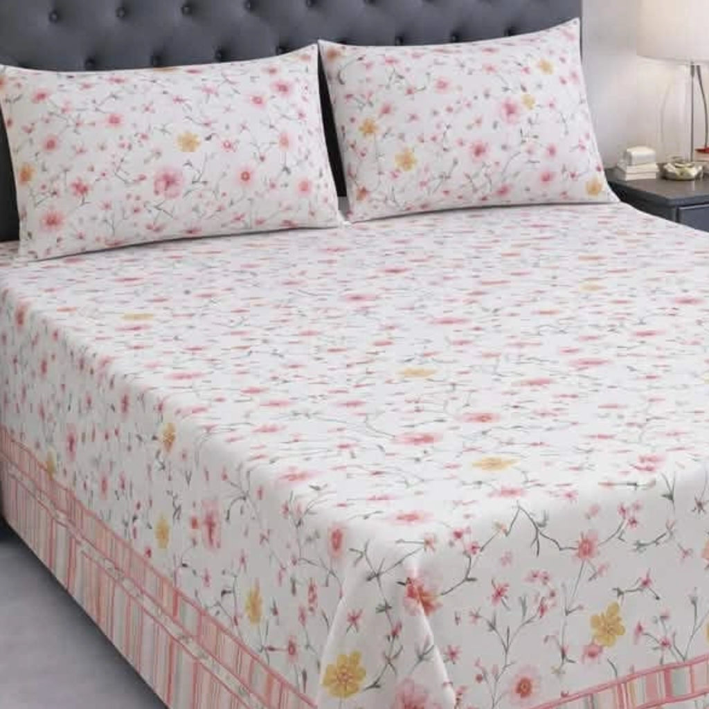 Pink Petal Bedsheet