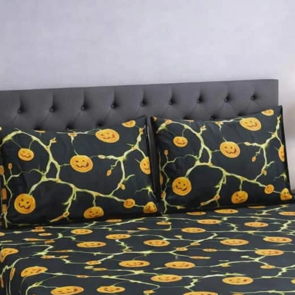 Halloween Pumpkin Bedsheet
