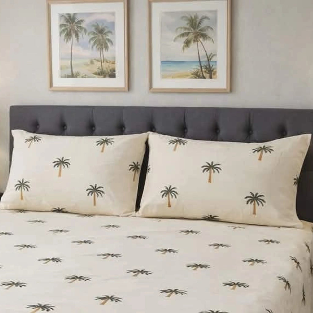 Palm Motive Bedsheet