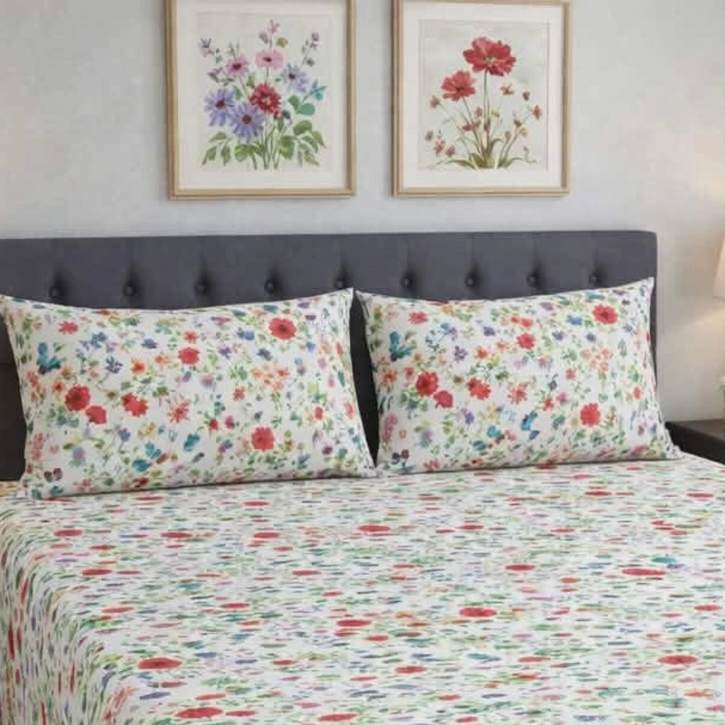 PETALS & POPPIES BEDSHEET
