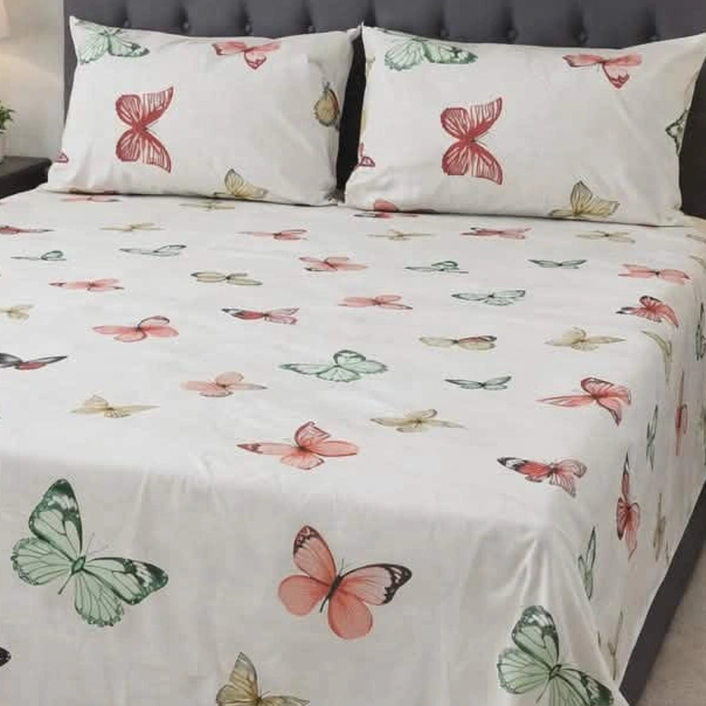 PAINTED WINGS BEDSHEET 3PCE
