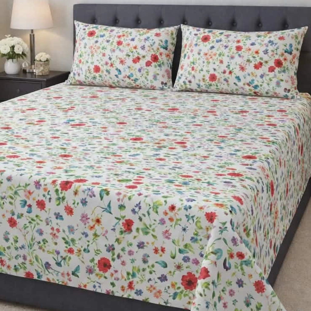 PETALS & POPPIES BEDSHEET