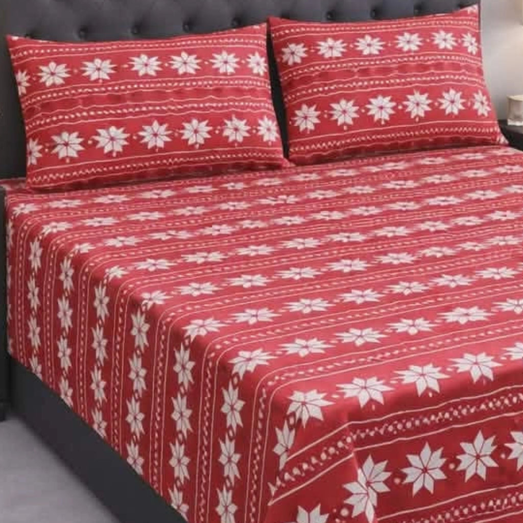 Classy Ruby Dream Bedsheet