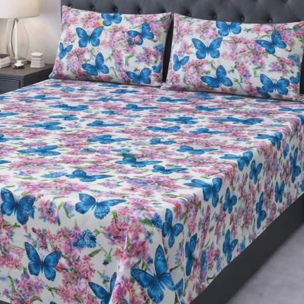 SAPPHIRE BUTTERFLY BEDSHEET