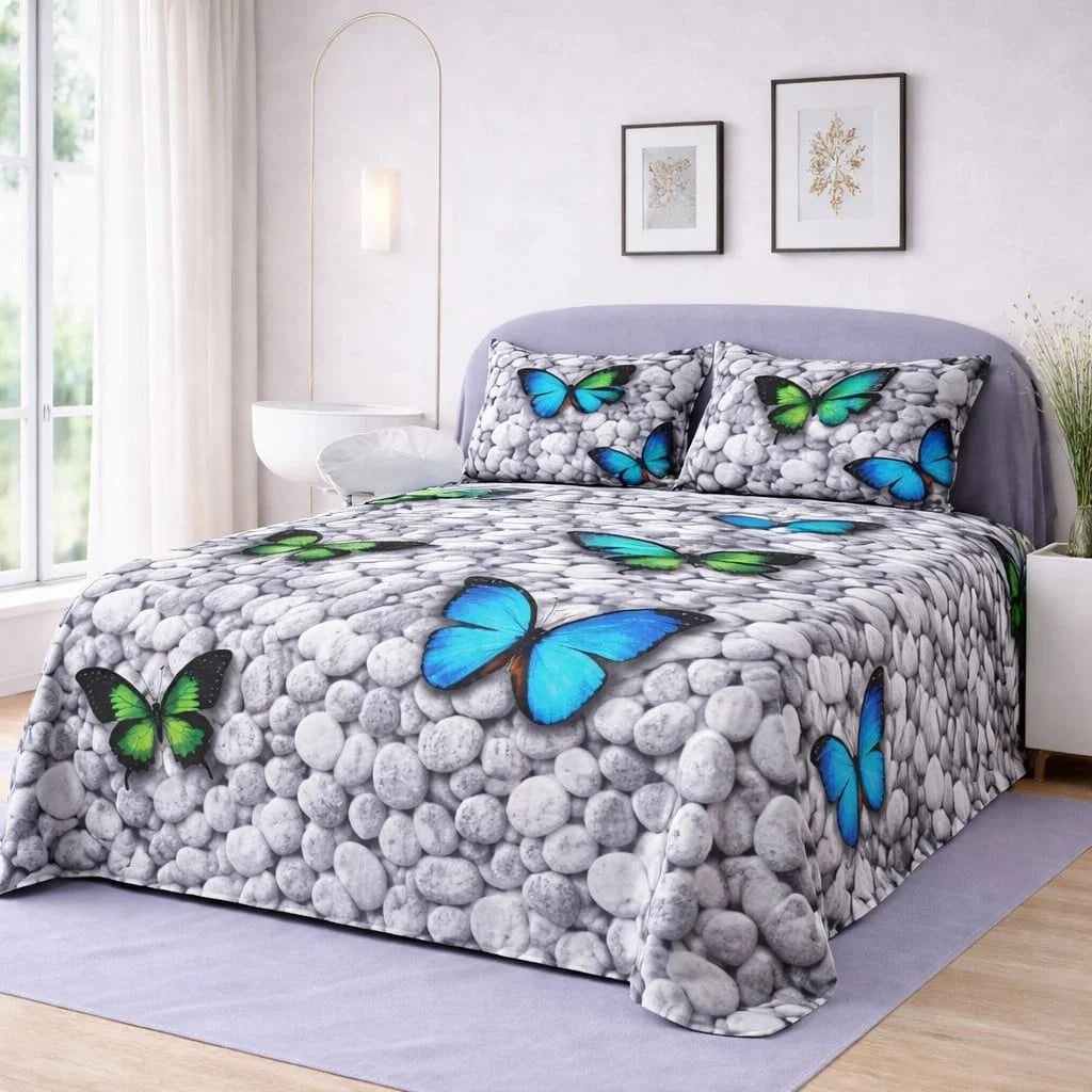 🦋 Azure Wings on Stone🦋