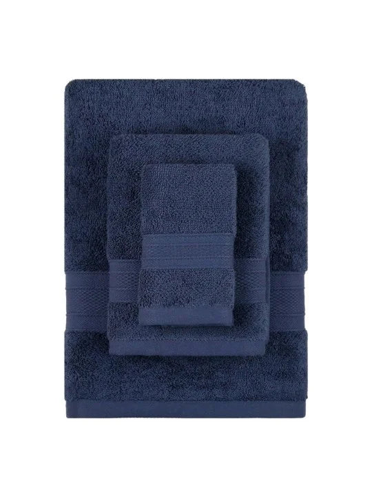 3 PCs Towel Pack-Navy